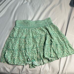 American Eagle floral skirt size medium